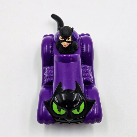 Vintage Catwoman McDonald’s Happy Meal Toys 1991 DC Comics With Bonus Batman - Picture 3 of 13